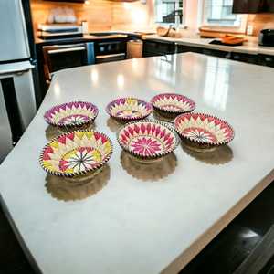 Meilleure vente à la main écologique naturel multicolore Moonj herbe paniers en gros décor à la maison épices boîte de rangement emballé nouveau - Product Image 3