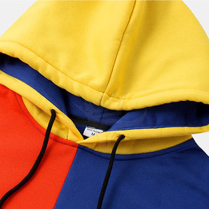 Pull à capuche surdimensionné pour homme, Logo personnalisé, uni, vente en gros, hiver - Product Image 3