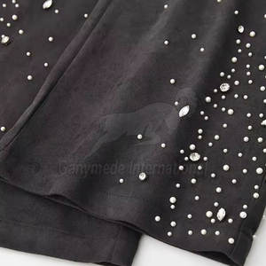 Pantalones Deportivos con Pedrería al por Mayor, Pantalones Deportivos Personalizados con Cristales de Moda en Venta - Product Image 4