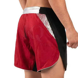 Shorts Clásicos de MMA con Cintura Elástica, Tela Resistente, Ideales para Gimnasio, Fitness y Artes Marciales - Product Image 4