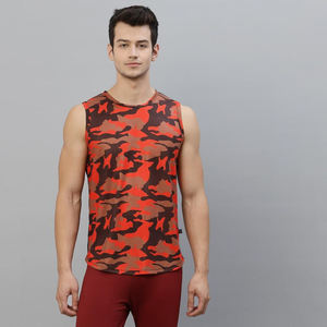 Camiseta sin Mangas Sublimada de Marca Privada OEM, Ropa de Calle Personalizada de Moda, Secado Rápido, Tela Suave, Cómoda, Informal, para Verano, 100% para Hombre - Product Image 1