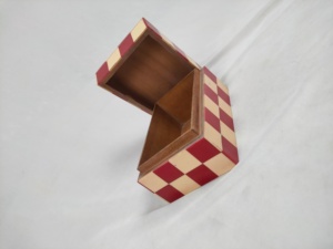 Joyero MDF pulido hecho a mano de inspiración vintage de fabricación india para tienda, anillos, pendientes y más precio de exportación - Product Image 2