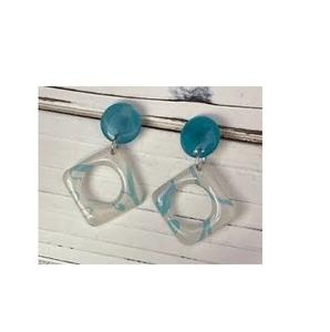 ต่างหูเรซินแบบวินเทจของผู้หญิงดูเป็นผู้หญิงใหม่ล่าสุดต่างหูแฟชั่นเรซิ่นผู้หญิงเครื่องประดับแฮนด์เมดต่างหูเรซินแฮนด์เมดผู้ผลิตทำด้วยมือ - Product Image 5