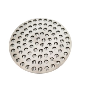 Percolador ecológico clásico de acero inoxidable redondo reutilizable portátil con diseño de borde antideslizante Juego de uno - Product Image 5