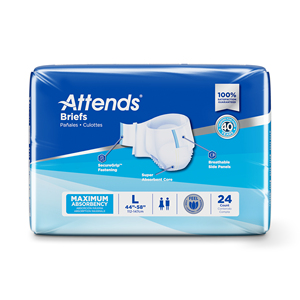 Pañales para Adultos Unisex de Tela No Tejida para Cuidado de la Incontinencia, Absorbencia Máxima, Talla L - Product Image 1