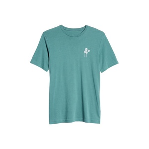 เสื้อยืดลำลองของผู้ชายผ้าคอตตอนพิมพ์ลาย100% แบบกำหนดเองระบายอากาศได้ดีแห้งเร็วแบบต่ำดีไซน์ว่างเปล่า - Product Image 5