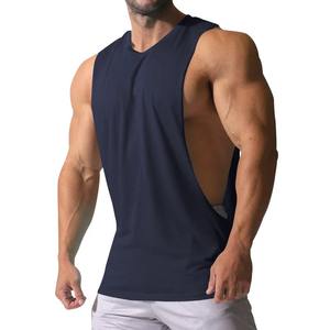 Camiseta sin mangas para correr de verano de secado rápido para hombre, chaleco de gimnasio de punto, camisetas de entrenamiento informales para Fitness, culturismo, camisa sin mangas para - Product Image 2