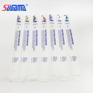 Kateter hisap tertutup PVC bayi, steril sekali pakai 6FR-18FR dengan konektor kontrol tipe jari habis pakai Medis - Product Image 2