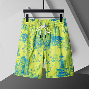 Pantalones Cortos Deportivos Transpirables Personalizados con Estampado Informal al por Mayor para Hombre, Pantalones Cortos de Playa - Product Image 1