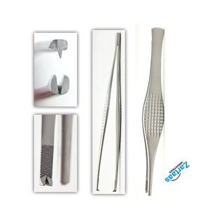 Fórceps Ferris SmithTissue de acero inoxidable de alta calidad, fabricante de instrumentos quirúrgicos de 18cm / 7" - Product Image 3