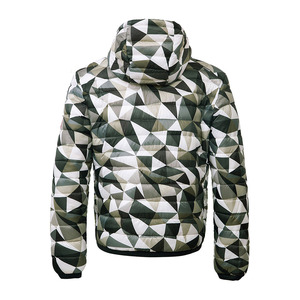 Veste d'hiver pour homme en duvet matelassé surdimensionnée, coupe-vent, imperméable, streetwear, avec logo personnalisé - Product Image 4