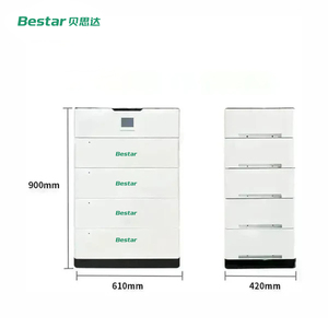 Paquete de Baterías de Iones de Litio Bestar al por Mayor de 51.2V 10 Kwh-30kwh para Mercados Globales de Almacenamiento de Energía Doméstica - Product Image 5