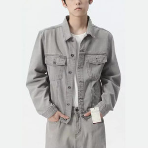 Chaqueta vaquera de piel acogedora de moda para mujer 2025 con detalles rasgados desgastados adornos de encaje de cristal para Otoño Invierno - Product Image 2