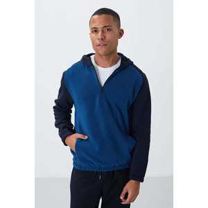 Sudadera Casual de Forro Polar para Hombre, Corte Estándar Ruby Parliament, para Otoño-88300 - Product Image 5