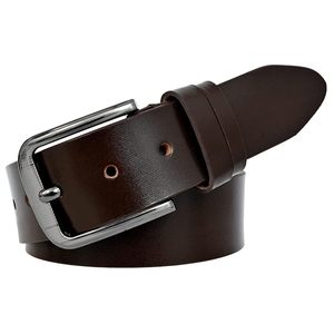 Cinturón de Cuero Natural Ecológico para Hombre, Cinturón de Moda Sostenible, Elegante Cinturón de Cuero Genuino para Hombre, para Jeans y Pantalones Casuales - Product Image 2