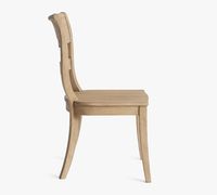 Chaise de salle à manger en teck massif de qualité supérieure, design moderne et écologique, idéale pour la maison, les bars, les appartements, les restaurants, les intérieurs résidentiels, OEM