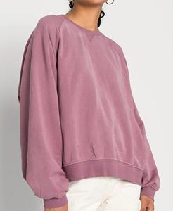 เสื้อสเวตเตอร์ผ้าฝ้ายคอตตอนสไตล์100% สำหรับผู้หญิง, เสื้อสเวตเตอร์เปิดไหล่โอเวอร์ไซส์มีฮู้ดพิมพ์ลายตัวอักษรพร้อมโลโก้ด้านหน้าสำหรับฤดูใบไม้ร่วง - Product Image 4