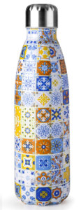 Bottiglia termica a doppia parete, senza BPA, in acciaio inossidabile 18/10, 500 ml. Lisbona (Ibili 758450W) - Product Image 1