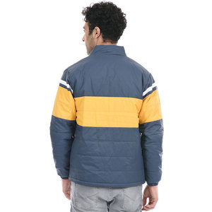 Chaqueta acolchada de burbujas ligera para hombre, lona personalizable, soporte de tela para exteriores de invierno, estilo cálido regular largo, recién llegado - Product Image 2