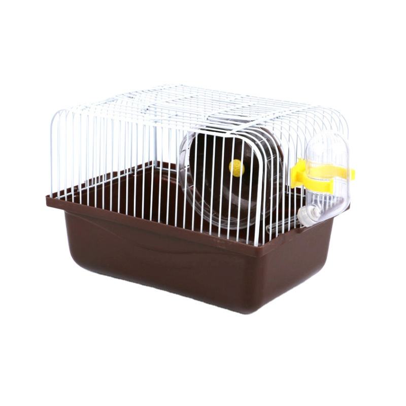 Square Hamster Cage Habitat With Accessories,Multi-functional Home For Hamsters Gerbils,Pink/blue/green Options