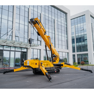 Grúa Araña de 12 Toneladas con Control Remoto, Grúa Araña Telescópica de Alta Resistencia para Construcción, <span class=keywords><strong>Grua</strong></span> Sobre Orugas HW-1200 - Product Image 1