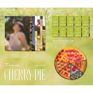 WHIB - CHERRY PIE มินิอัลบั้มเล่มที่ 2 รุ่นโฟโต้บุ๊ค (แสงกลางวัน / กลางคืน / ชุดเซ็ตเวอร์ชั่น) - Product Image 4