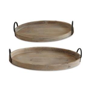 Bandeja de Madera Ecológica para Hogares Sostenibles, Hecha de Madera Natural con Acabado Liso y Seguro para Alimentos - Product Image 1