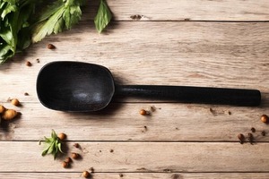 Ustensiles de cuisine en bois pour la maison, spatules de cuisine, ustensiles de cuisine de grande taille pour restaurant, ensemble de cuillères en bois pour la cuisine - Product Image 5