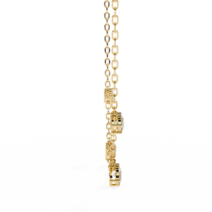 Collier de fiançailles en or massif 9 carats avec diamant cultivé en laboratoire pour femmes - Product Image 5