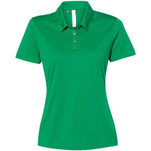 Polo de mujer de talla grande transpirable fácil de usar de alta calidad, polos de mujer con logotipo impreso personalizado para Unisex - Product Image 1
