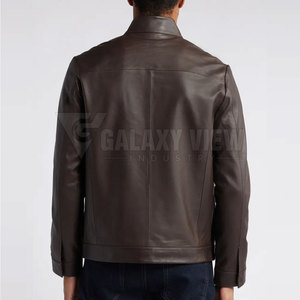 Vestes en cuir à prix de gros, vestes en cuir très vendues, nouveau style de vestes en cuir pour hommes, hiver 2025 - Product Image 2