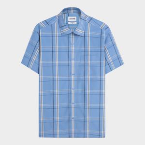 Aristino-Camisa informal a rayas para hombre, 50% bambú, 50% poliéster, manga larga teñida, 220g - Product Image 1