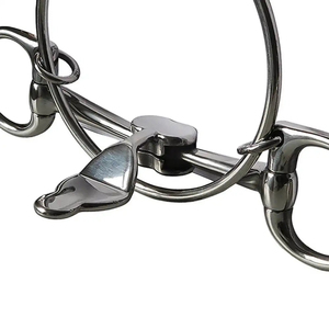 Bocado de Acero Inoxidable de Alta Calidad para Caballos con Control de Lengua y Boquilla Suave para Entrenamiento Ecuestre - Product Image 5