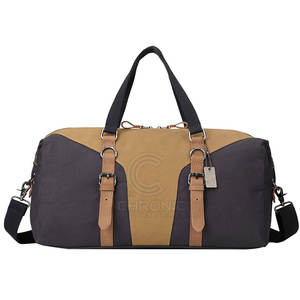 Mochila de lona de nailon con logotipo personalizado de alta calidad, gran capacidad con cierre de cremallera para deportes de gimnasio - Product Image 2