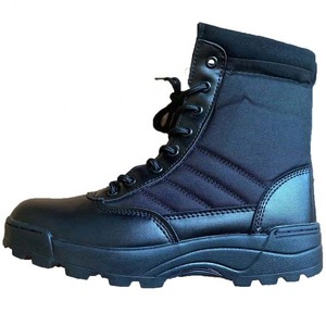 Bottes tactiques d'extérieur personnalisées en gros, Oxford, camouflage, sécurité, imperméables, à lacets/à fermeture éclair, pour hommes - Product Image 3