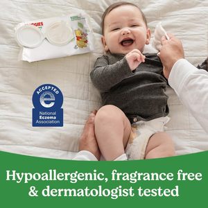 Toallitas Húmedas para Bebé Huggies Natural Care Sensitive, Sin Perfume, Hipoalergénicas, 99% Agua Purificada, 15 Paquetes con Tapa Abatible (960 Toallitas en Total) - Product Image 3