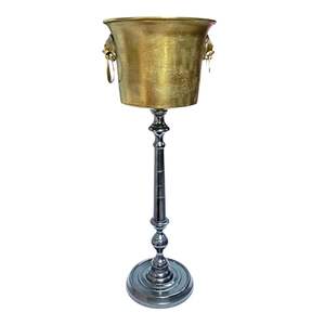 Hielera de Metal Pulido Personalizable, Enfriador de Vino y Champán Brillante para Bar, Soporte para Bebidas para Mesa de Fiesta, Brillante para Entretenimiento en el Hogar - Product Image 3