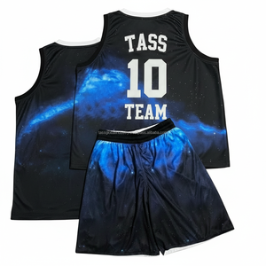 Conjunto de Uniforme de Baloncesto para Hombre al por Mayor, Camiseta y Pantalones Cortos de Baloncesto Baratos para Jóvenes, Uniformes Personalizados de Baloncesto para Mujer - Product Image 2