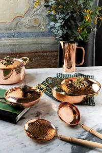 Cacerola Premium de Acero Inoxidable para Servir Comidas |   Diseño Elegante, Construcción Duradera, Antiadherente y Apto para Lavavajillas, para Todo Tipo de Estufas - Product Image 5