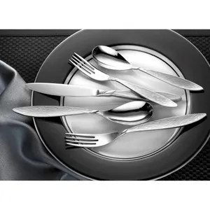 Ensemble de couverts en métal en acier inoxydable fraîchement faits à la main de qualité Fabricant et exportateur Ensemble de couverts en métal de nouvelle conception Meilleur - Product Image 6