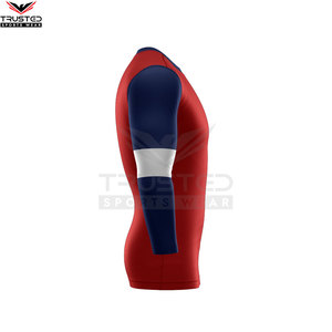 Alta calidad Rash Guard Custom Men's Rash Guard en cantidad a granel para la venta Hecho en Pakistán Fabricación Rash Guard - Product Image 5