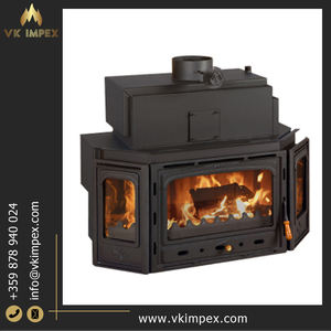 Diseño moderno 11,1 kg/h Consumo de combustible 5,4kW Salida de calefacción de habitación Inserto de quema de madera Cajas de fuego Hecho Bulgaria Estufas Chimeneas - Product Image 2