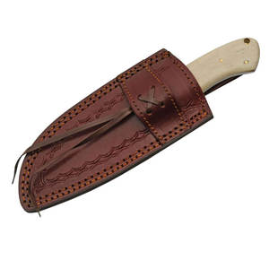 Cuchillo de caza de acero de Damasco hecho a mano con mango de madera de alta calidad, cuchillo de caza plegable para acampar de 73 capas - Product Image 6