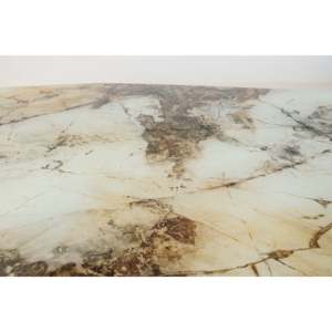 Senator Cotopaxi Marble Dining <b>Table</b> Minimalist Design Wood Marble Material for Home Bar & Office New Feature Assembled Product - Product Image 3