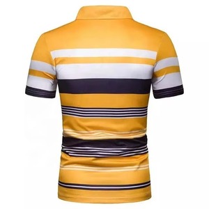 Nueva Llegada Camisas para Hombre de Manga Corta Corte Regular Diseño Sólido Personalizado Ecológico Secado Rápido Poliéster/Algodón Talla Grande - Product Image 3