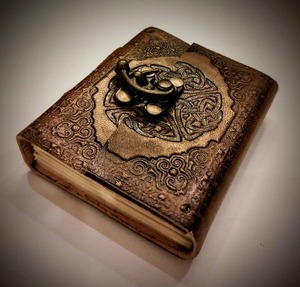 Pack 5 marron A5 poche Journal fait à la main en cuir gaufré relié couverture souple spirale organisateur personnalisé selle couture A3 prêt pour - Product Image 4