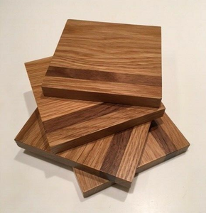 Dessous de verre en bois écologiques les plus populaires pour les décorations de table Tapis de rangement Dessous de verre en bois - Product Image 2