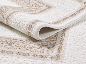 Tapis turc de luxe, fabrication mécanique, Avanos Beymen, blanc, premium, pour salon, fabriqué à Gaziantep. - Product Image 2