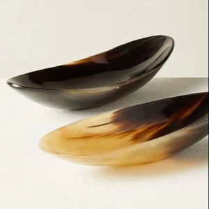 Bol en corne viking de haute qualité, bol à nourriture, à fruits, à soupe, vaisselle, bol rond merveilleux, vaisselle, best-seller, prix le plus bas - Product Image 1