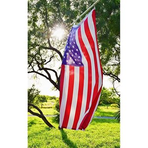 Drapeaux américains de qualité supérieure, lot de 12 drapeaux américains pour l'extérieur, 3x5 pieds, résistants à la décoloration, couleurs vives, toile robuste, avec bande de renfort 2 - Product Image 4